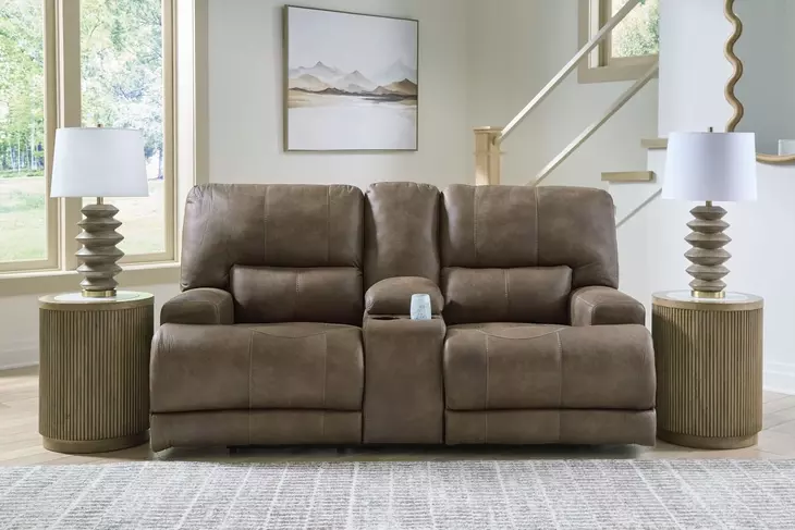 Time-Piece Earth 79" Zero Gravity Power Reclining Loveseat with USB Charging