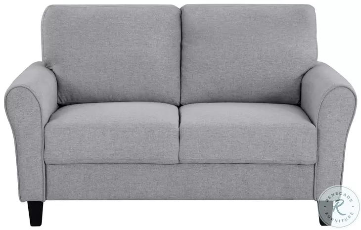 Ellery Dark Gray 58" Loveseat