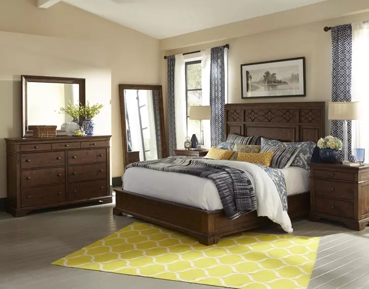 Trisha Yearwood Home Coffee 3 Drawer Accent Chest