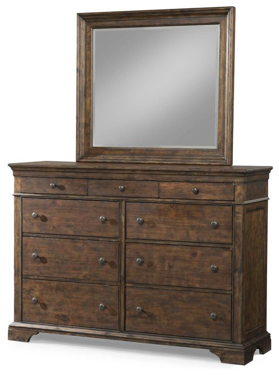 Trisha Yearwood Home Coffee Daisy 9 Drawer Dresser