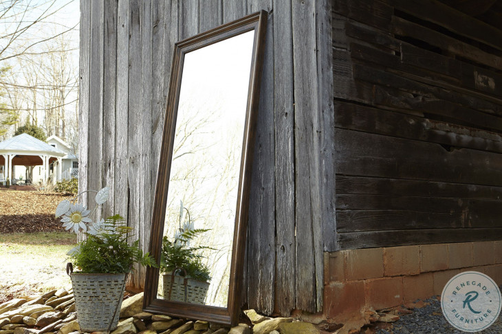 Trisha Yearwood Home Coffee Vertical Floor Mirror