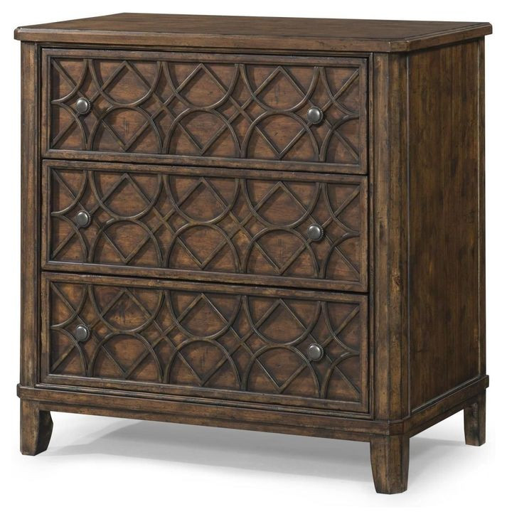 Trisha Yearwood Home Coffee 3 Drawer Accent Chest