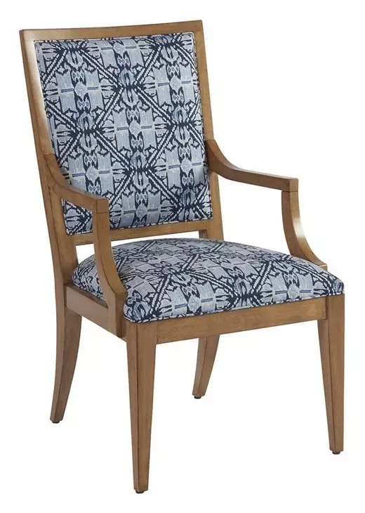 Eastbluff Blue Upholstered Arm Chair