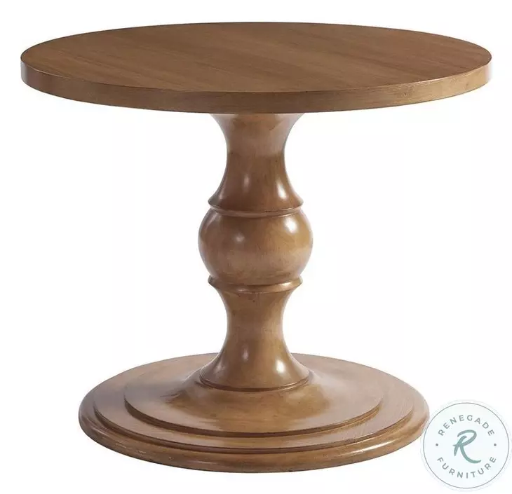Newport Sandstone Corona Del Mar 36" Center Table By Barclay Butera