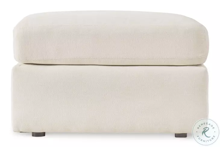 Modmax Oyster Performance Fabric Oversized Accent Ottoman