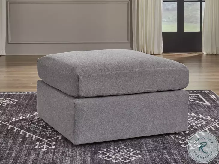 Modmax Granite Performance Fabric Oversized Accent Ottoman
