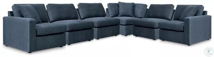 Modmax Ink 6 Piece Performance Fabric Sectional