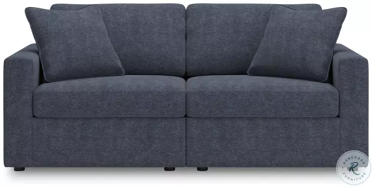 Modmax Ink Performance Fabric Modular 2 Piece Sectional Sofa