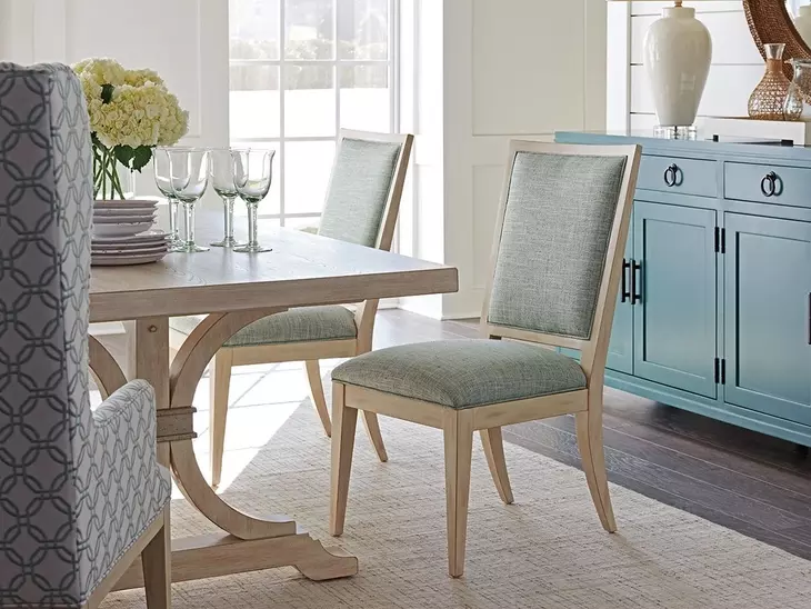 Eastbluff Green Upholstered Side Chair