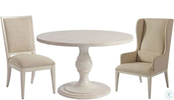 Newport Sailcloth Corona Del Mar 48" Center Table By Barclay Butera