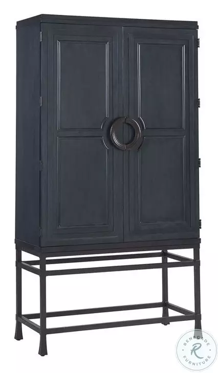 Newport Marine Jade Bar Chest on Stand By Barclay Butera