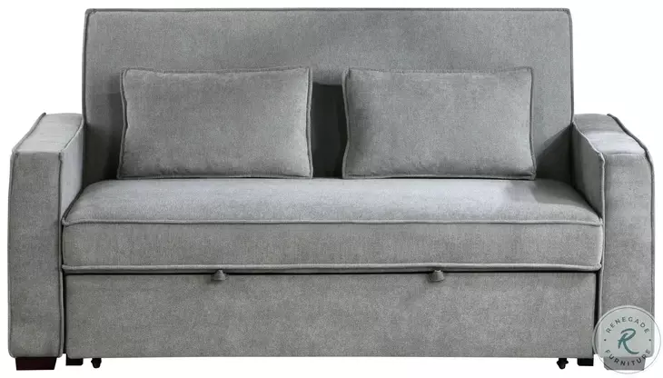Alta Gray Sofa with Pull Out Bed