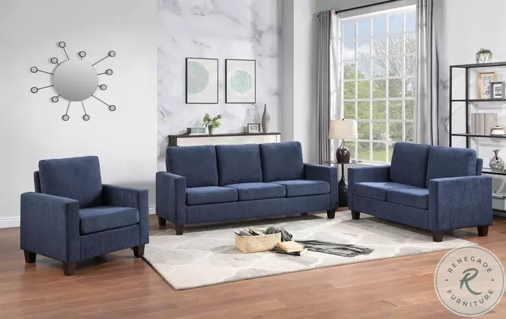 9247 Blue Living Room Chair