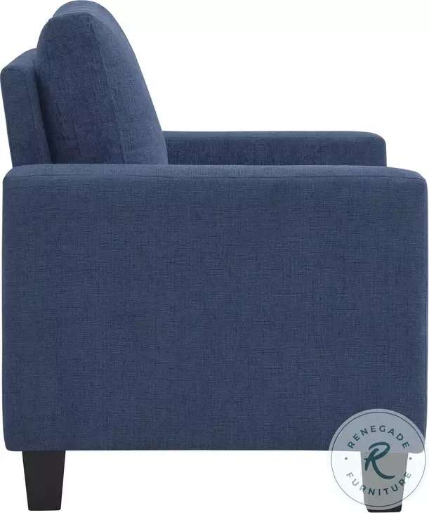 9247 Blue Living Room Chair From Homelegance | Coleman Furniture