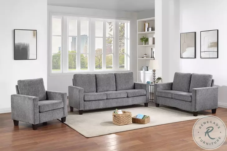 9247 Gray Living Room Chair
