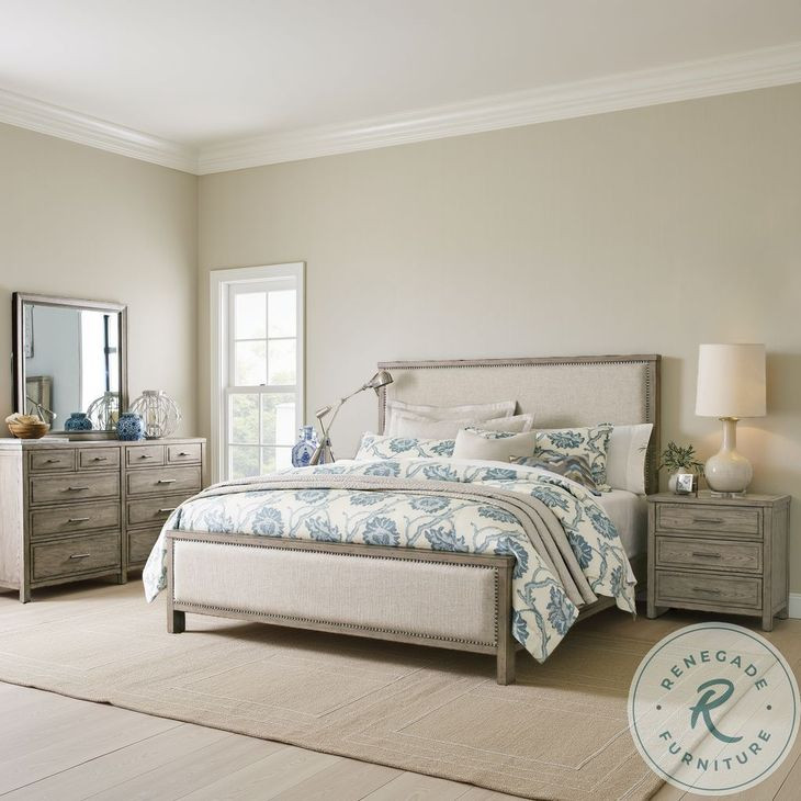 Cedar Ridge Charleston Aged Taupe Panel Bedroom Set