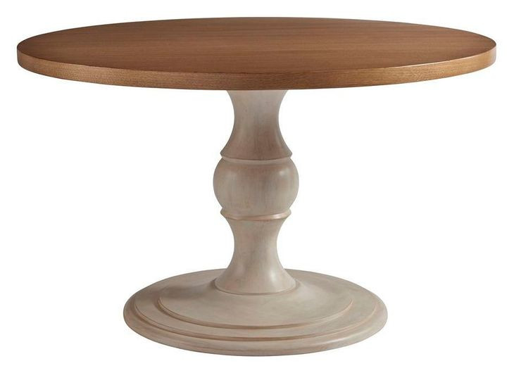 Corona Del Mar Brown and Beige 48" Round Center Table