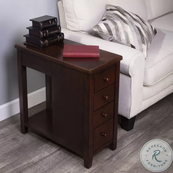 Cherry Kelton 4 Drawer Chairside Chest