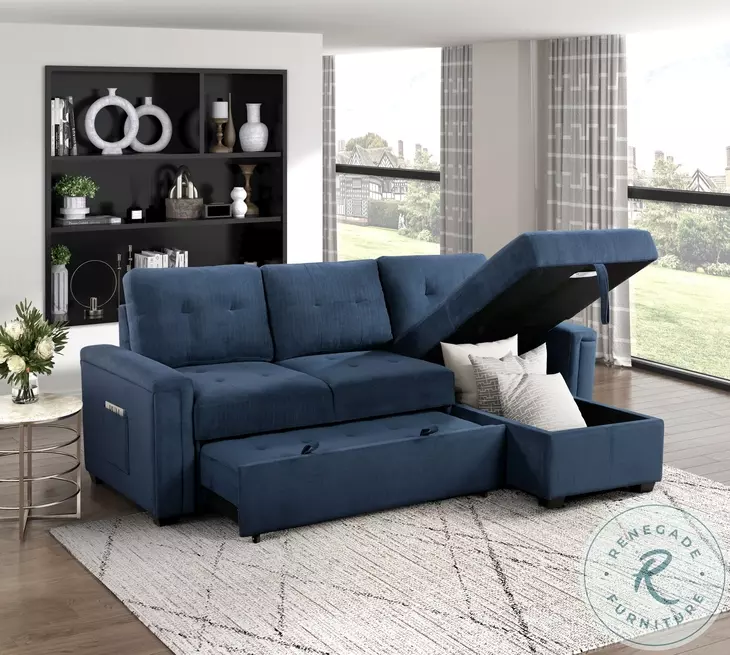 Barbara Blue Sectional