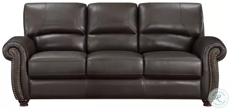Foxborough Dark Brown Sofa
