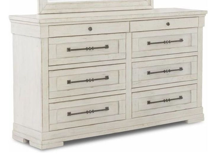 Coming Home Chalk 8 Drawer Dresser