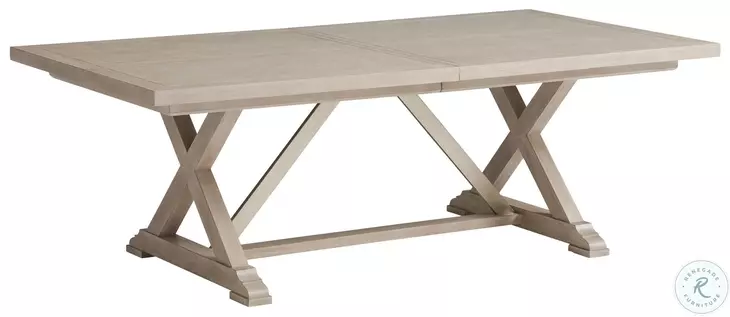 Malibu Dune Rockpoint Rectangular Extendable Dining Table By Barclay Butera