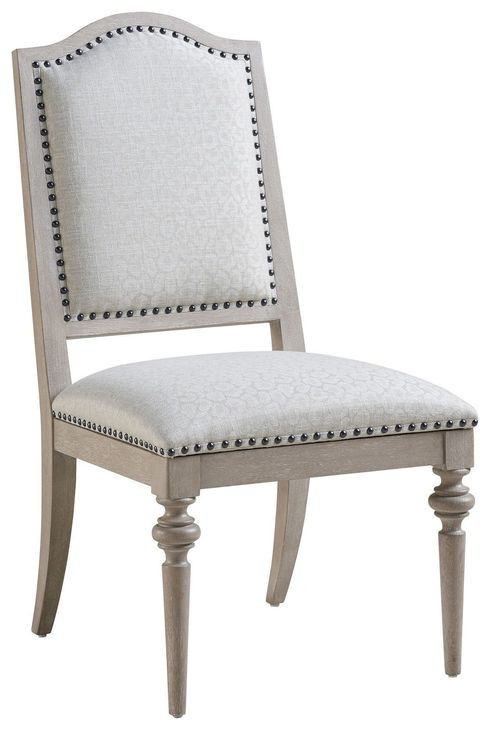 Aidan Beige Upholstered Side Chair