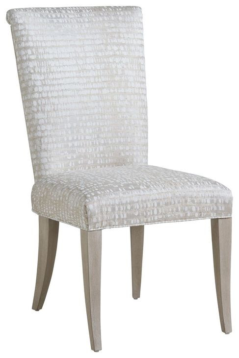 Serra Beige Upholstered Side Chair