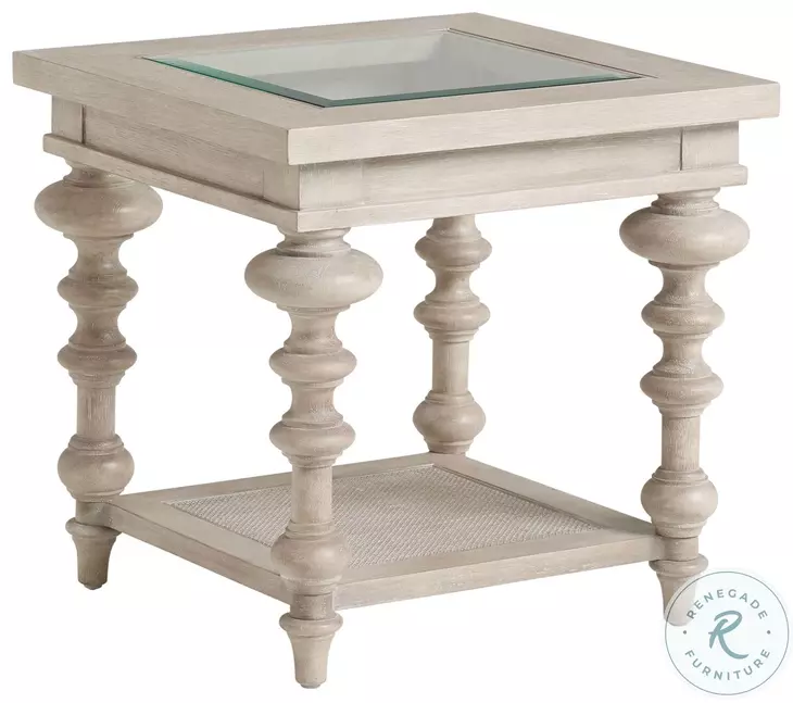 Malibu Dune Castlerock End Table By Barclay Butera