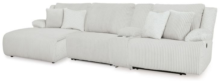Top Tier Alloy 4 Piece Modular Reclining Sectional with Chaise
