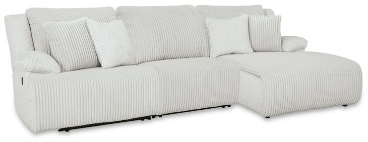 Top Tier Alloy 3 Piece Modular Reclining Sectional