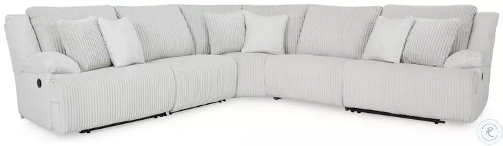 Top Tier Alloy Modular Reclining 5 Piece Sectional
