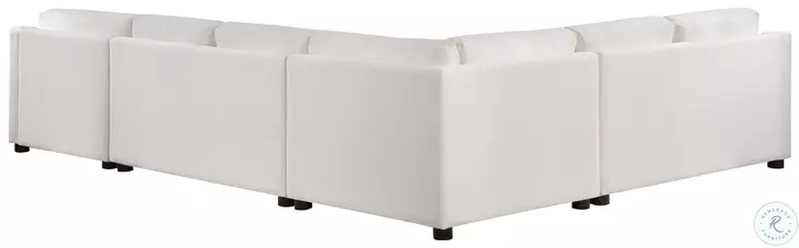 Zayden Ivory 4 Piece RAF Sectional