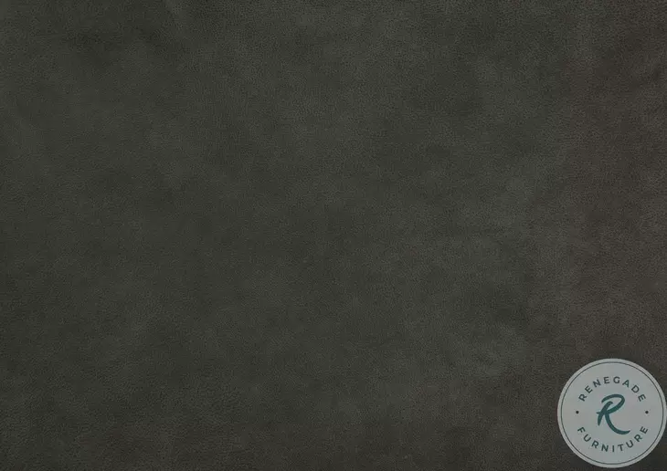 Braintree Gray Leather Accent Chair