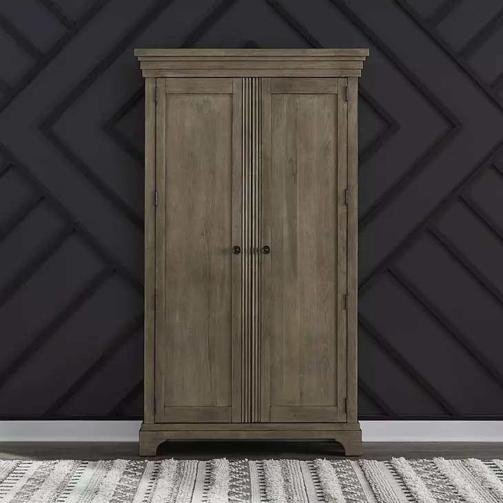 Hillcrest Camel Beige 2 Door Armoire