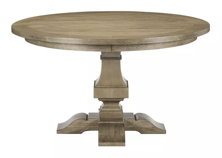 Hillcrest Camel Beige 72" Extendable Oval Dining Table