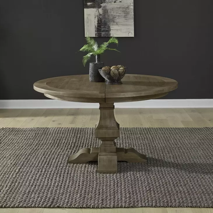 Hillcrest Camel Beige 72" Extendable Oval Dining Table