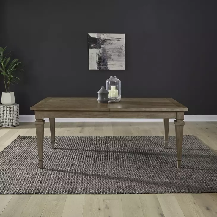 Hillcrest Camel Beige 94" Extendable Rectangular Dining Table