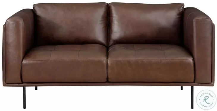 Soren Brown 63" Loveseat