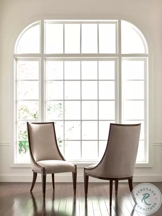 Pinnacle Brentwood Warm Brown Tourmaline Dining Chair Set Of 2