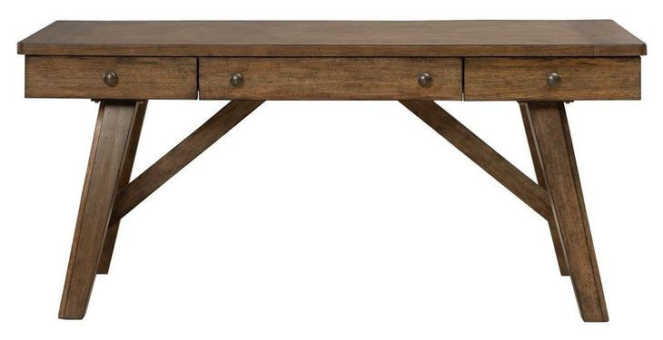 Cypress Grove Amber Brown 66" Writing Desk