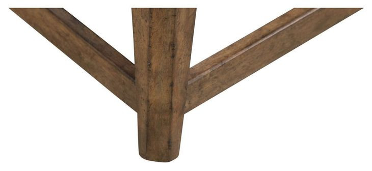 Cypress Grove Textured Cream Upholstered Console Stool