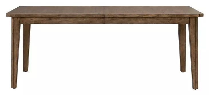 Carolina Park Amber Brown 98" Extendable Rectangular Dining Table