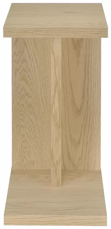 Clower Light Oak Rectangular Side Table