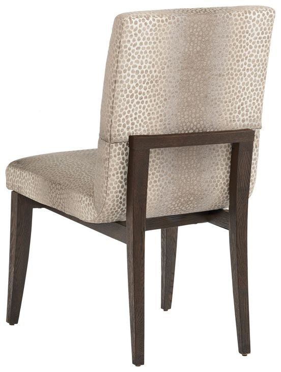 Glenwild Beige and Brown Upholstered Side Chair