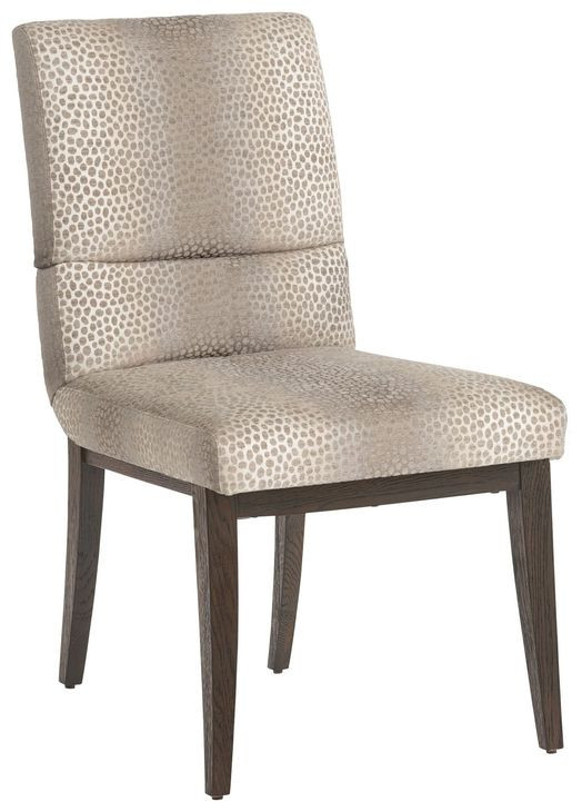 Glenwild Beige and Brown Upholstered Side Chair