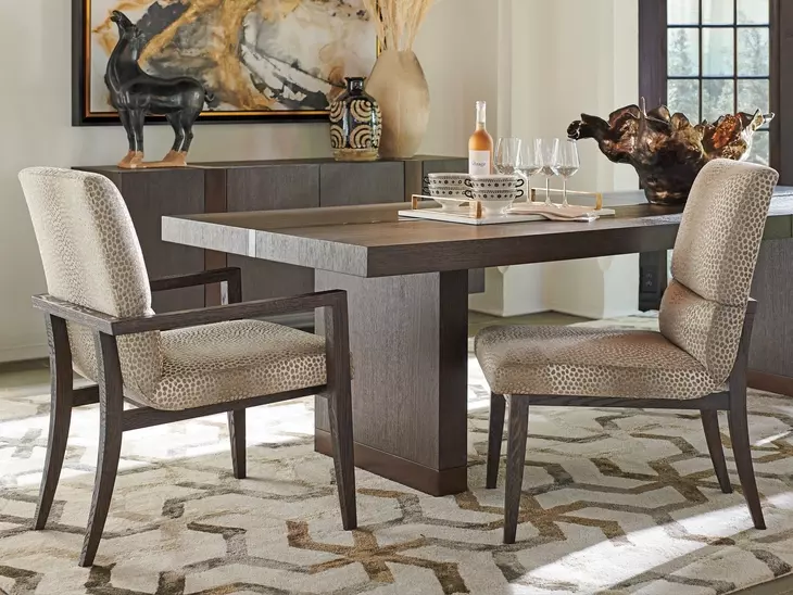 Glenwild Beige Upholstered Arm Chair