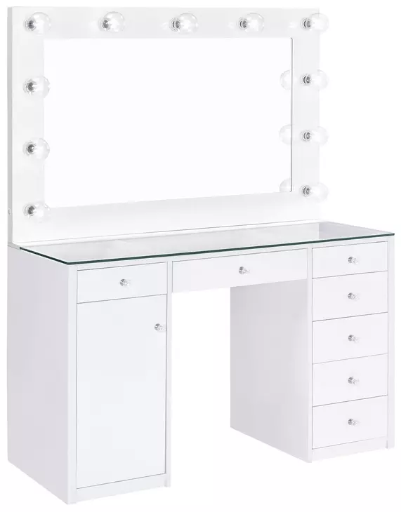 Percy White Vanity Desk