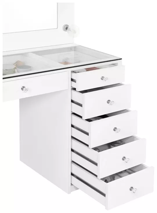 Percy White Vanity Desk
