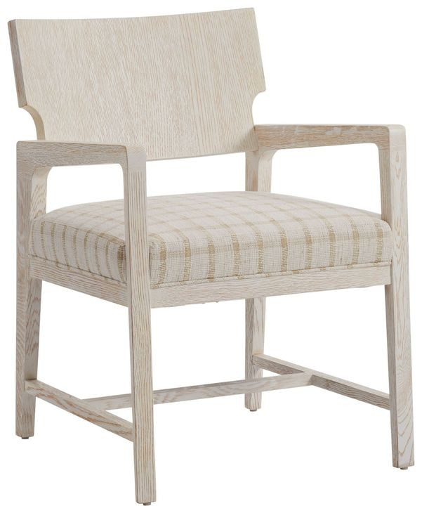 Ridgewood Beige Upholstered Arm Chair